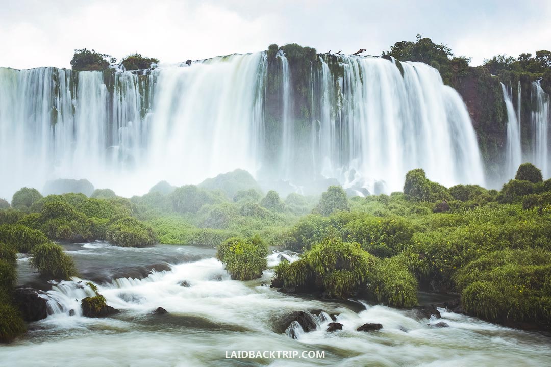 Iguazu Falls is a top attraction in Brazil.