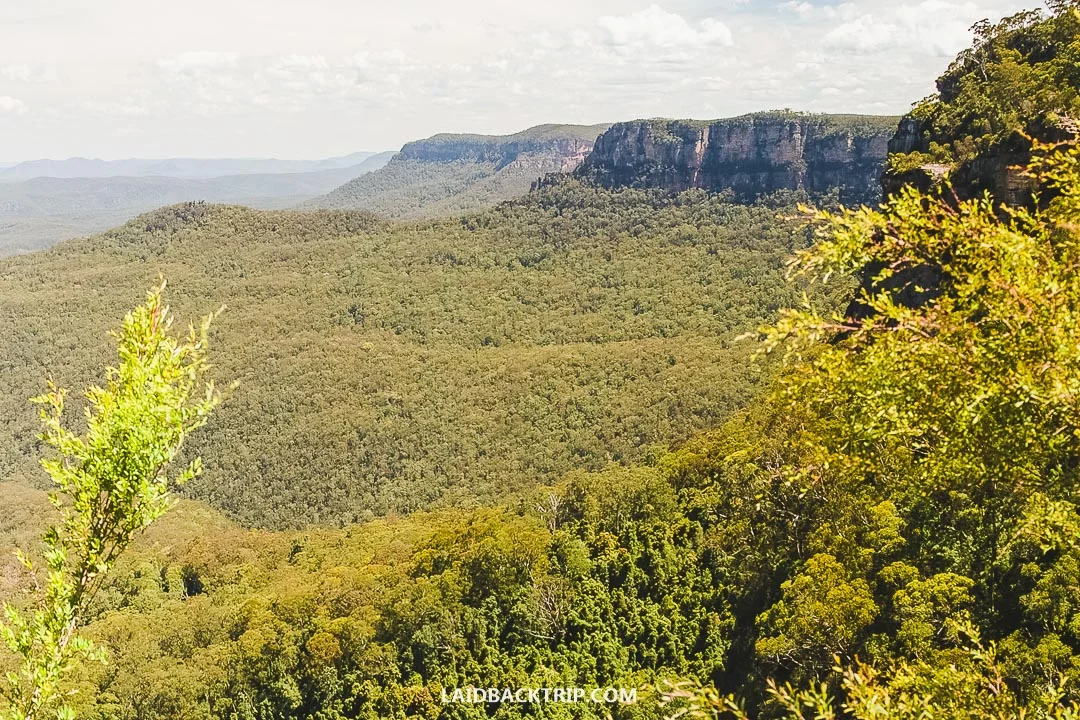 The Blue Mountains are the top attraction in Sydney, Australia.