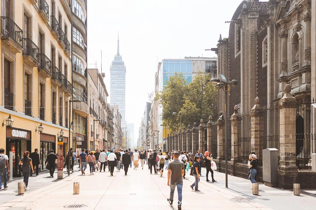 Mexico City has a large international airport.