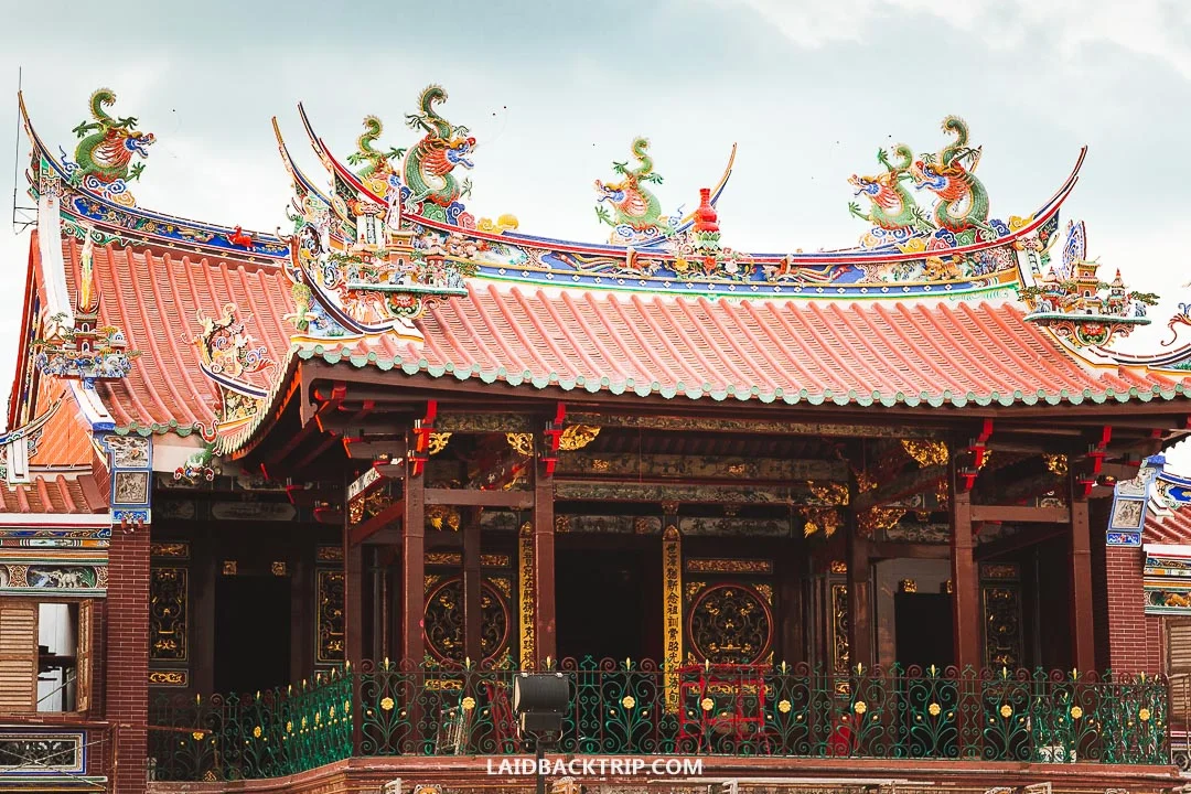 You can get around Penang island by bus or taxi.