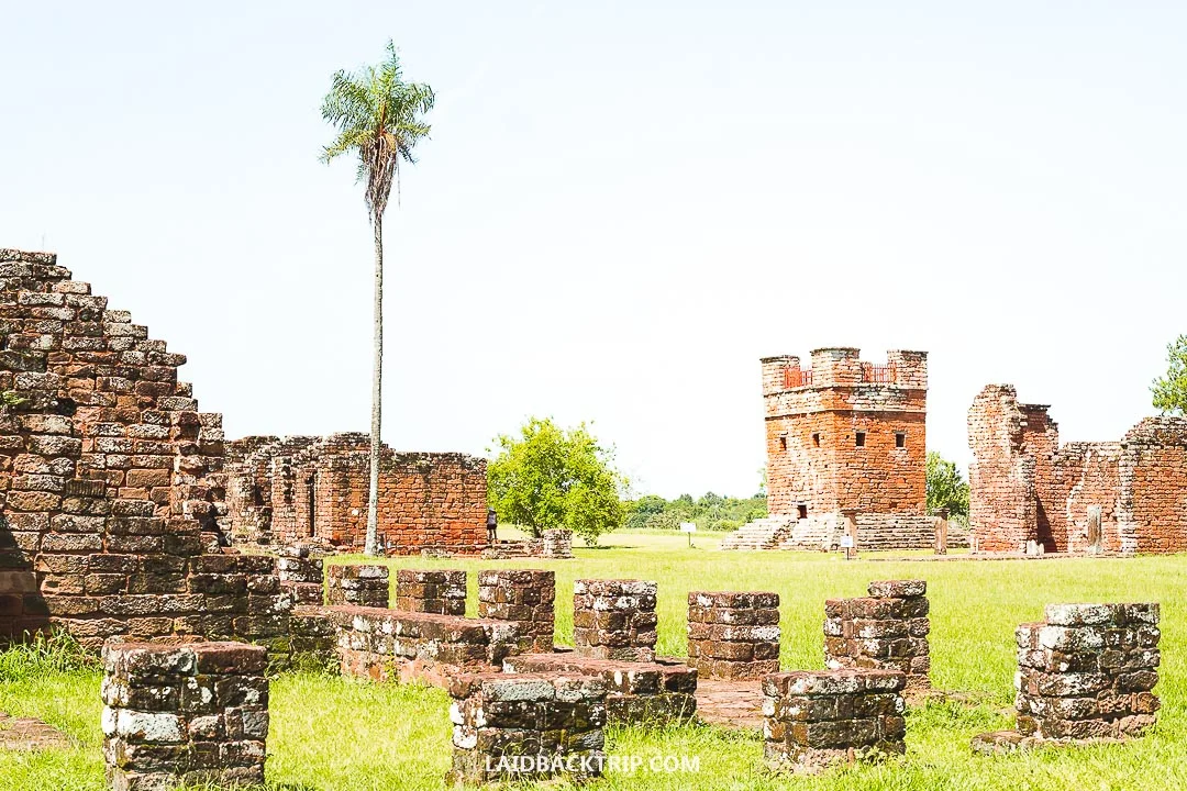 Encarnacion is a gateway to Jesuit Missions ruins near the city.