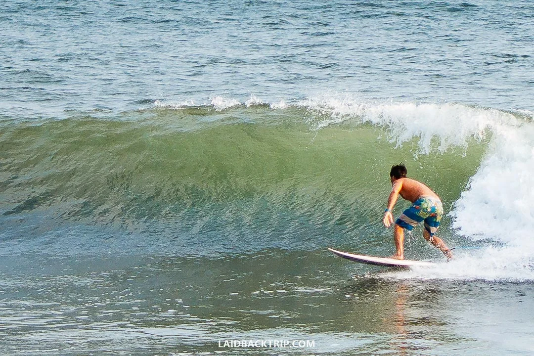 Playa El Tunco is all about surfing and relaxing on the beach.