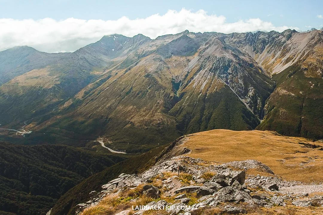 Avalanche Peak Track is one of the hardest hikes in New Zealand.