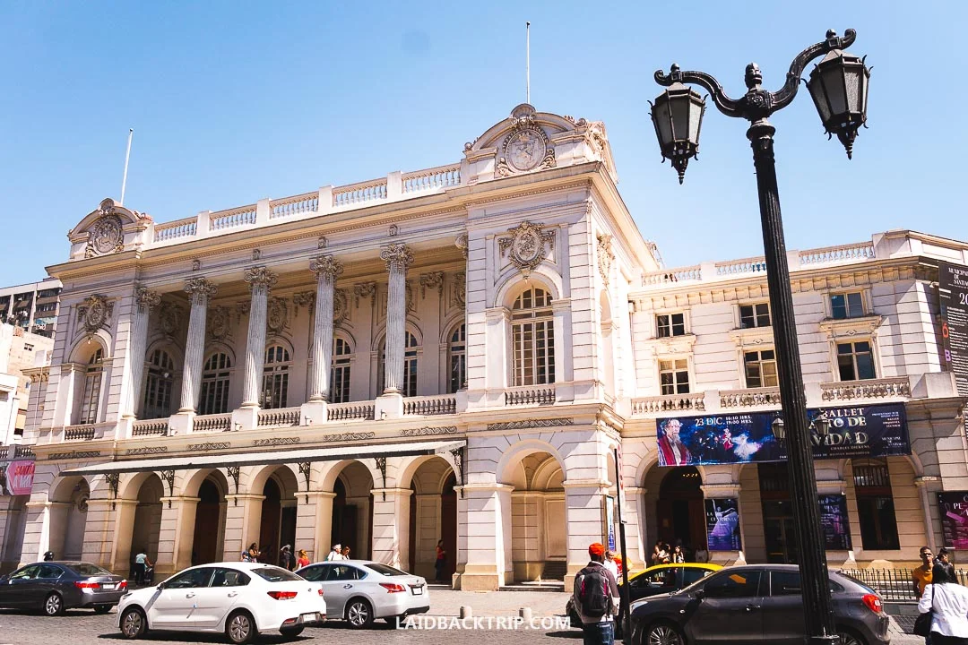 You can join walking tour in Santiago, that will show you top attractions around t