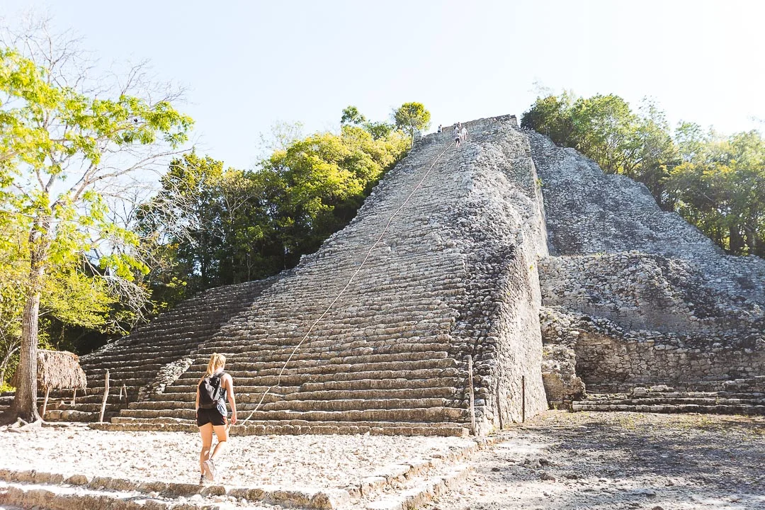 We visited famous Coba ruins from Tulum.