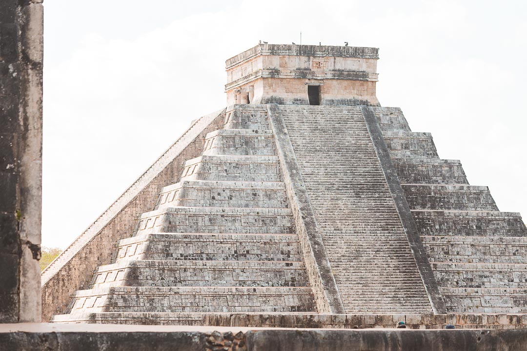 Chichen Itza is the best ruin you can visit from Tulum on a day trip.
