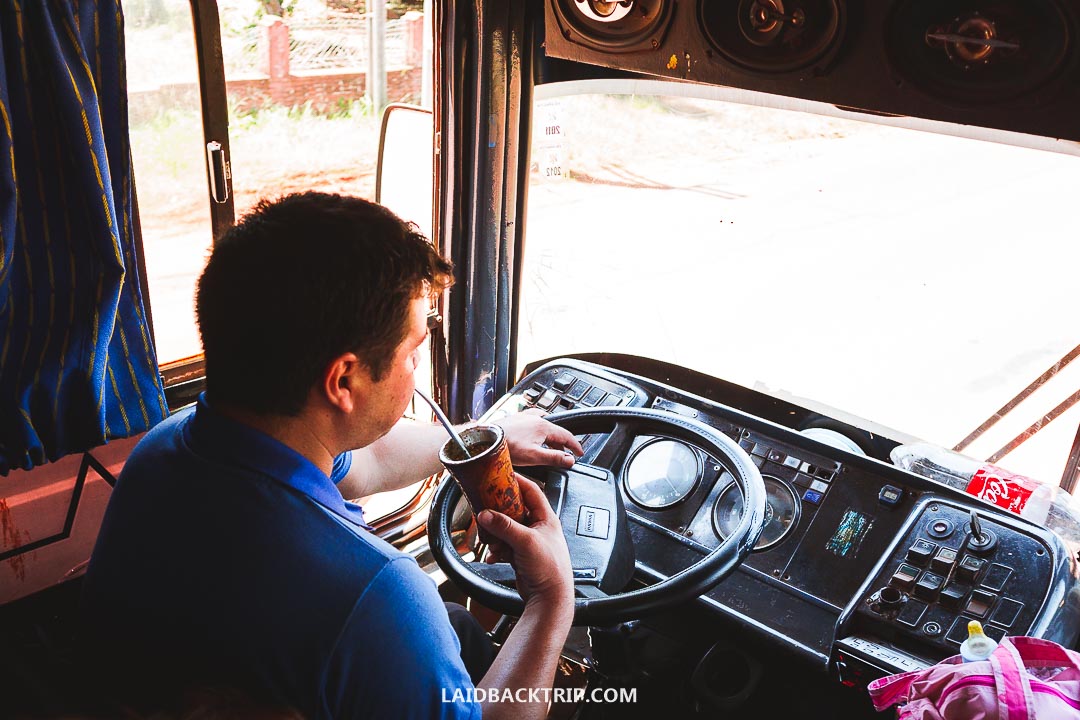 Public transport in Paraguay was reliable and cheap.