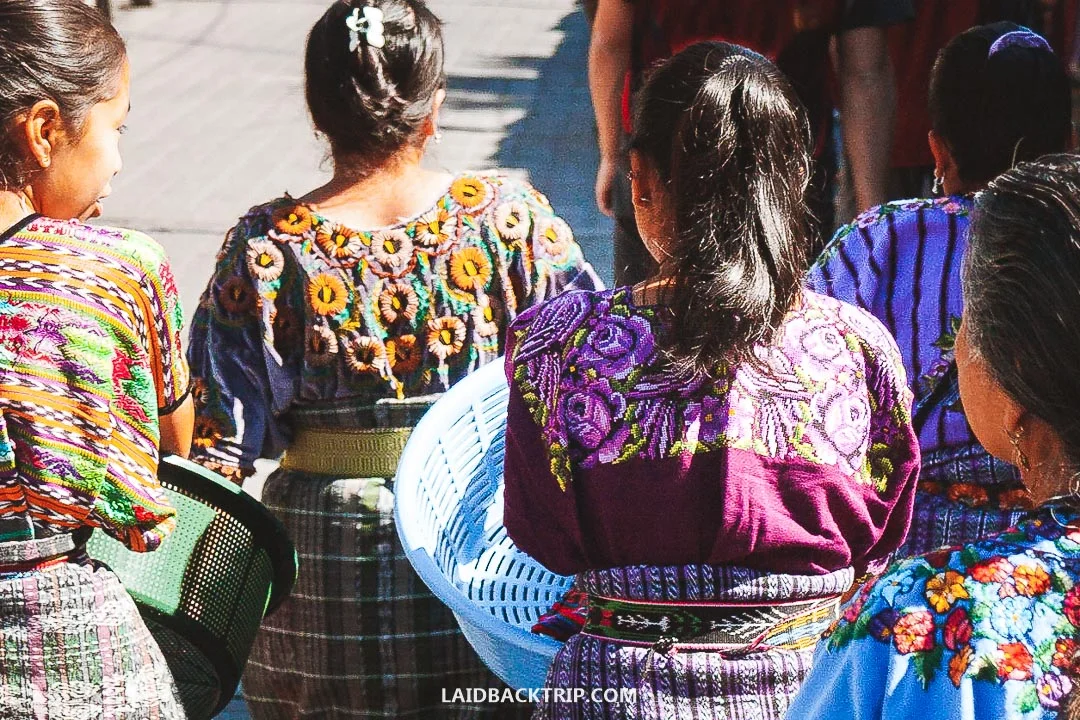 Every town and village is different at Lake Atitlan.
