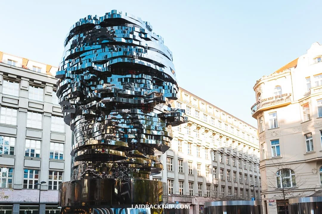 Head of Franz Kafka Technical Marvel in the Heart of Prague — LAIDBACK