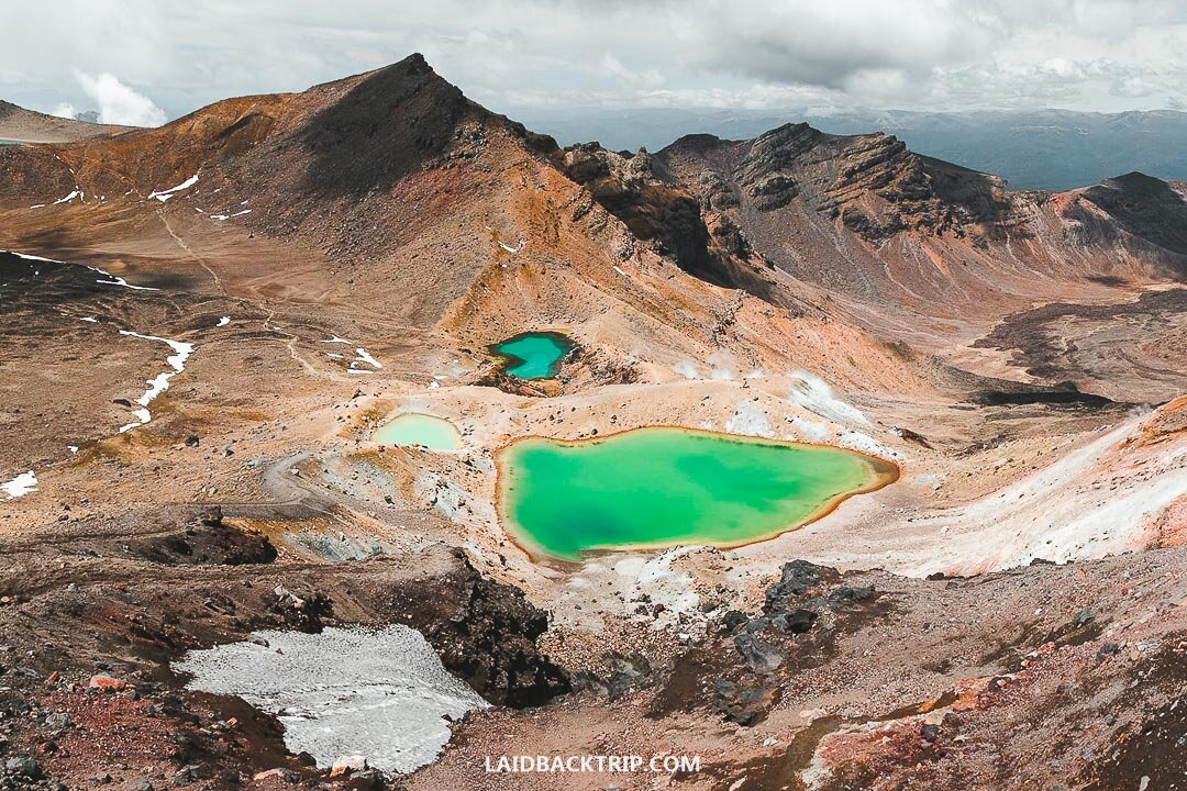 Tongariro Alpine Crossing is the best day hike in North Island.
