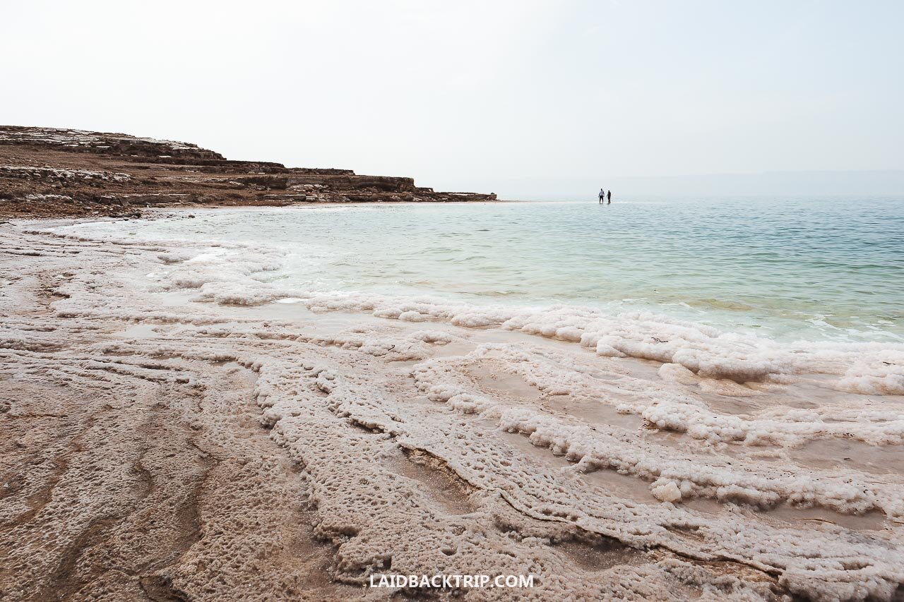 The Dead Sea on a Budget - Swimming on Jordan's side for free