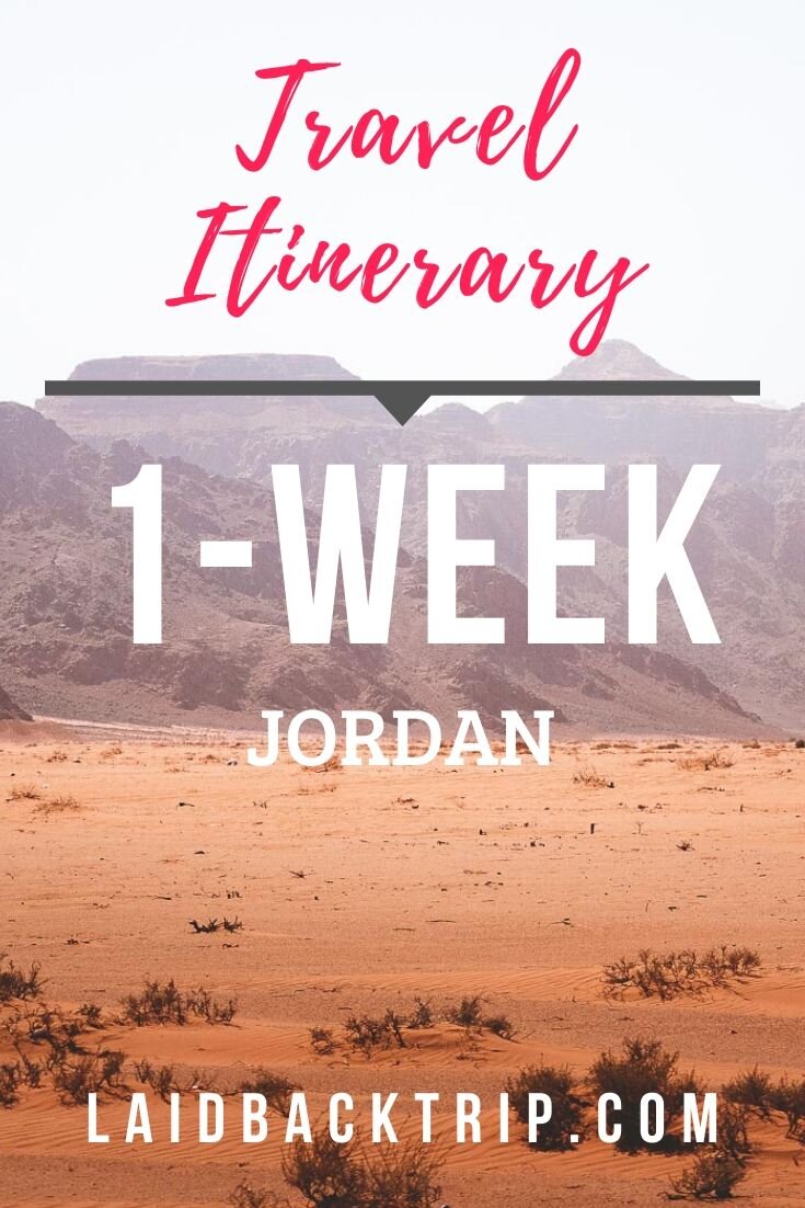 Jordan Itinerary