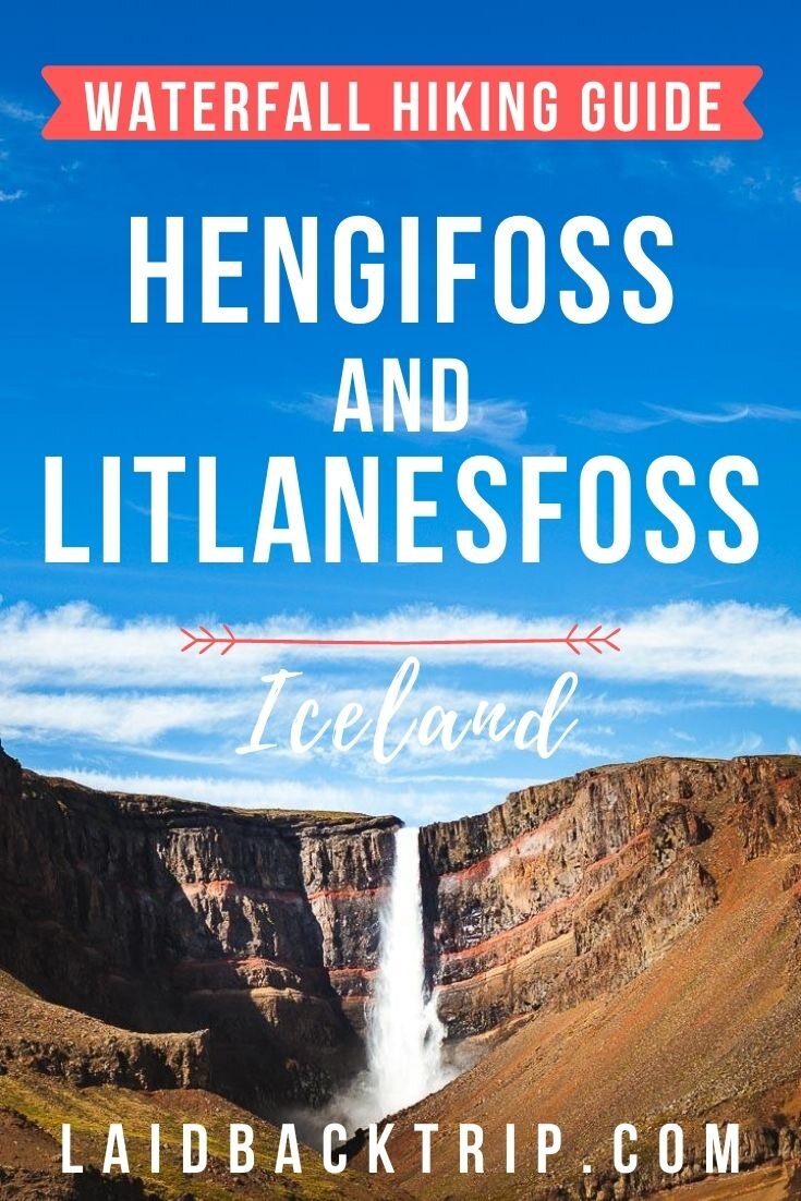 Hengifoss and Litlanesfoss Waterfall Hike