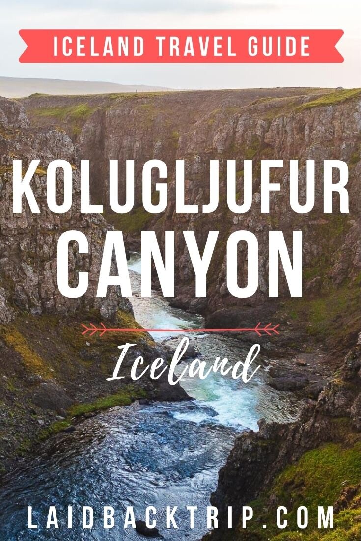 Kolugljufur Canyon &amp; Kolufoss Waterfall