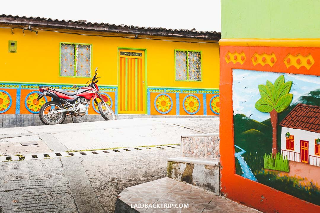 Colombia sidewalks are not very pedestrian-friendly.