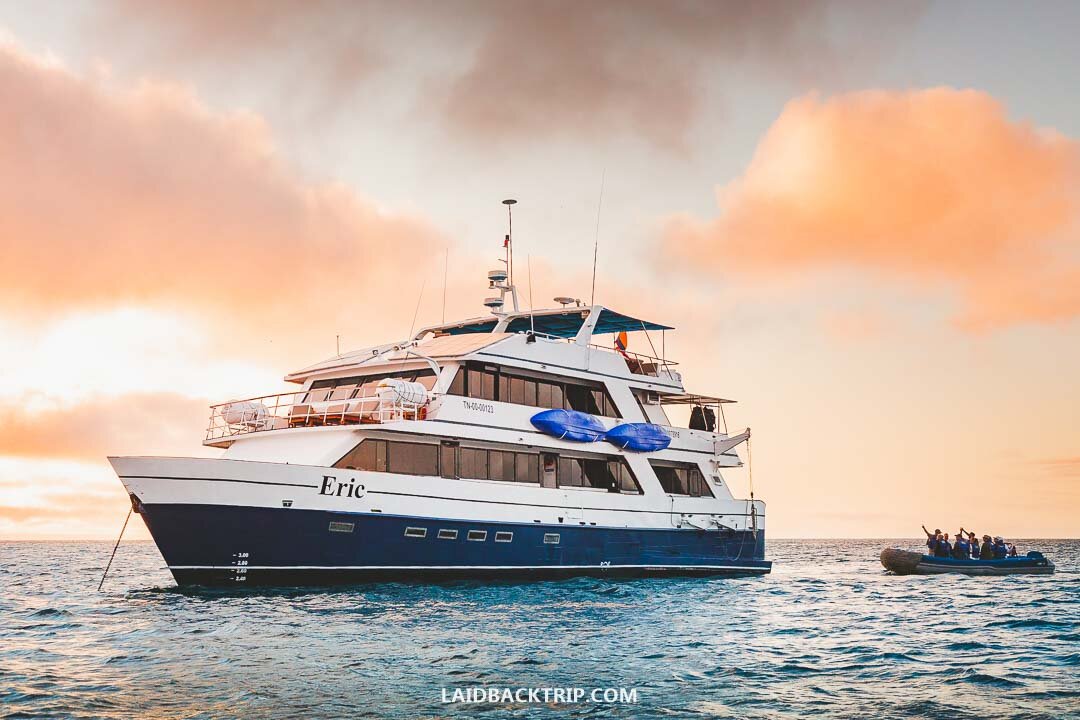 M/Y Eric is Ecoventura's first-class yacht.