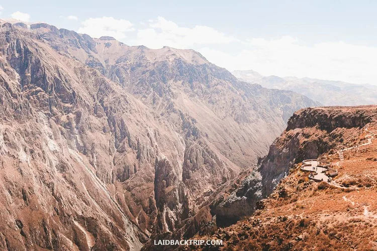 Colca Canyon is one of the deepest canyons in the world and you can see wild condors there.