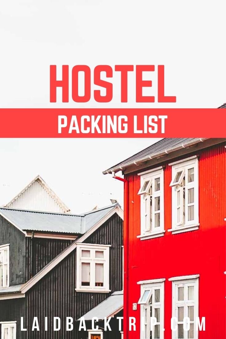 Hostel Packing List
