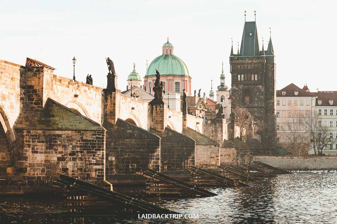 Charles Bridge is a top attraction in Prague.