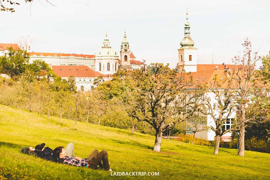 Petrin Hill offers stunning panoramic views of Prague.