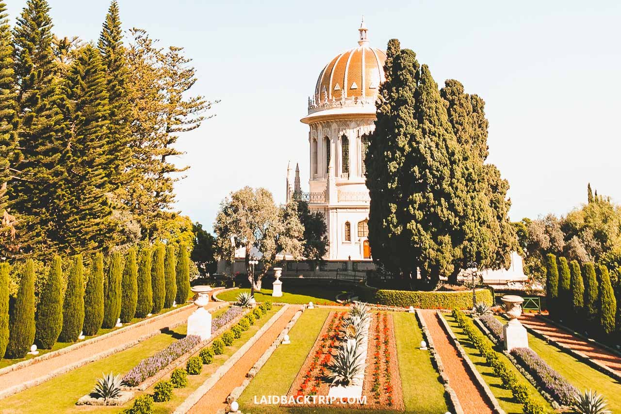 bahai gardens guided tour