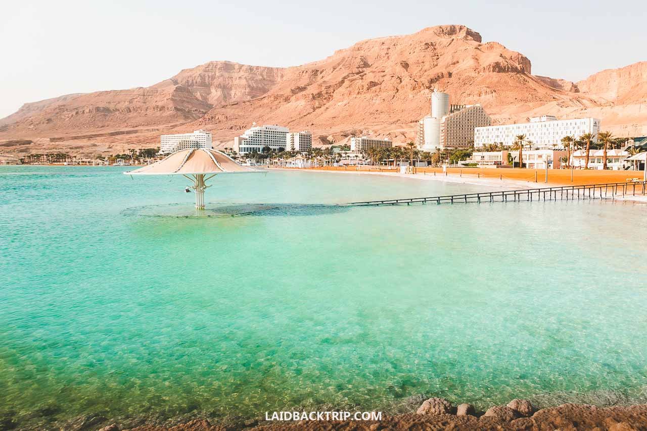 dead sea tourist beach