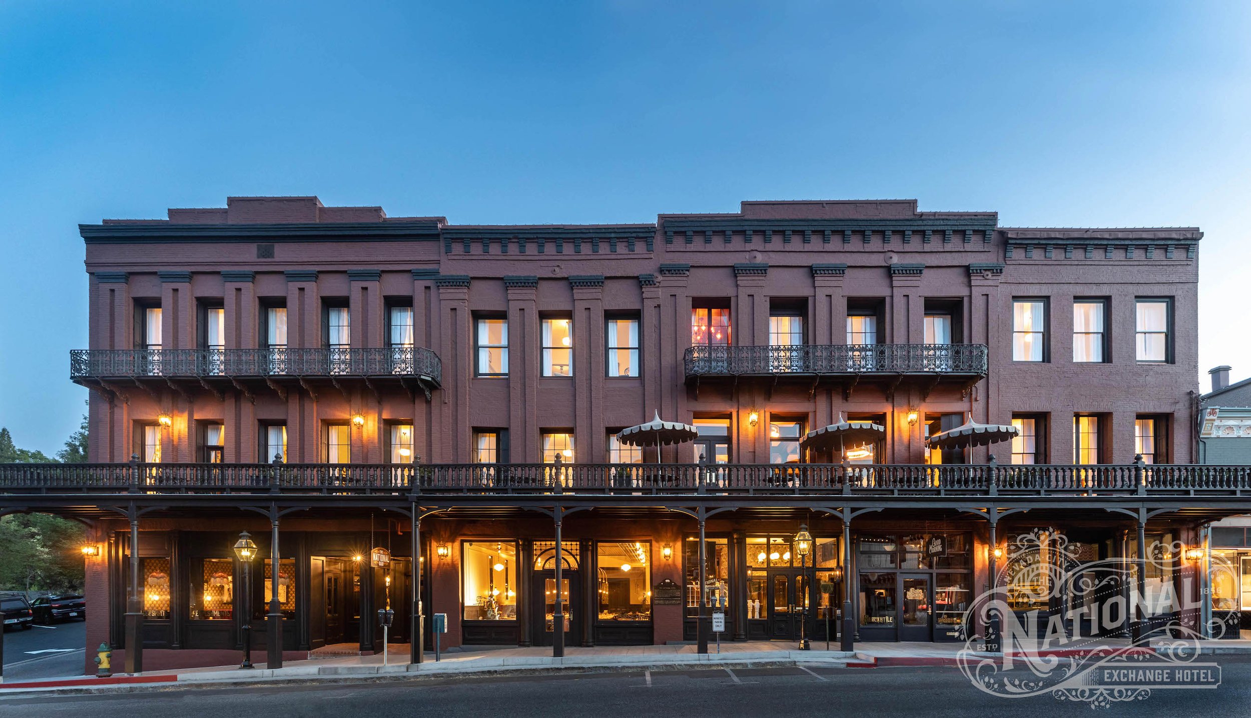 National Exchange Hotel , Nevada City, California