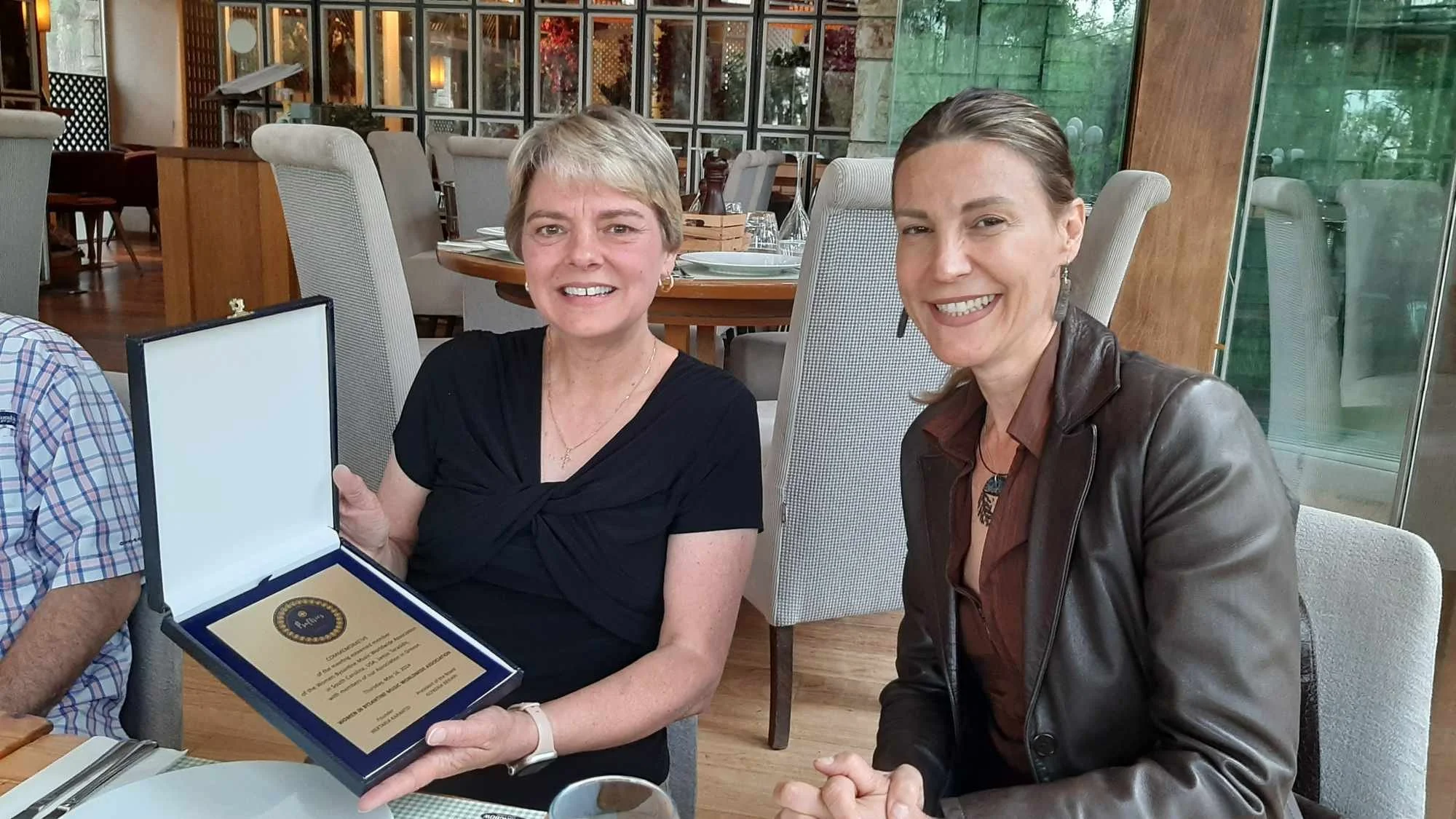 South Carolina member, Jamie Tarisidis, welcomed in Athens