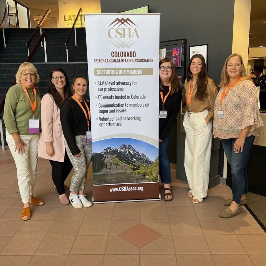 Repping Straka Pediatric Therapies at the Colorado Speech Hearing Association Convention!! Several of Straka's therapists are on the CSHA board representing our profession!! We are so proud! 🗣️🧠👏

#CSHA #speechpathology #speechlanguagepathology #s