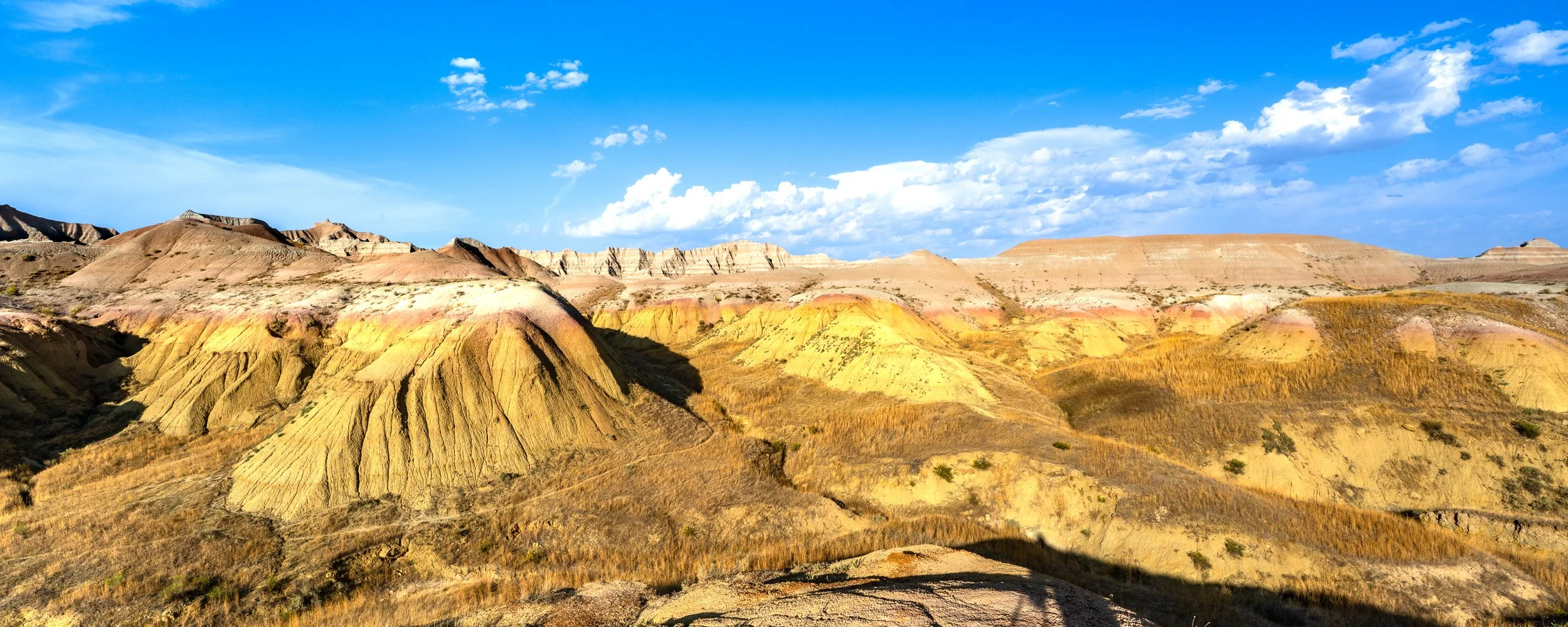 Yellow Mounds Area Nearing Sunset