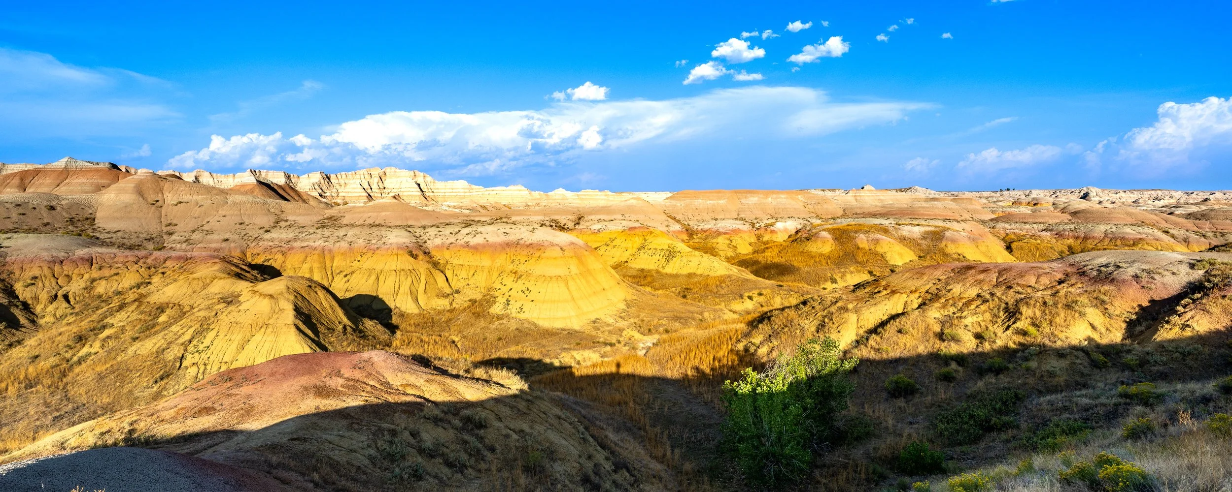 Yellow Mounds Area Nearing Sunset