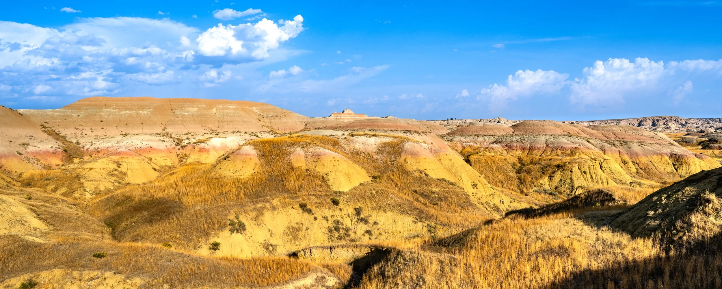 Yellow Mounds Area Nearing Sunset
