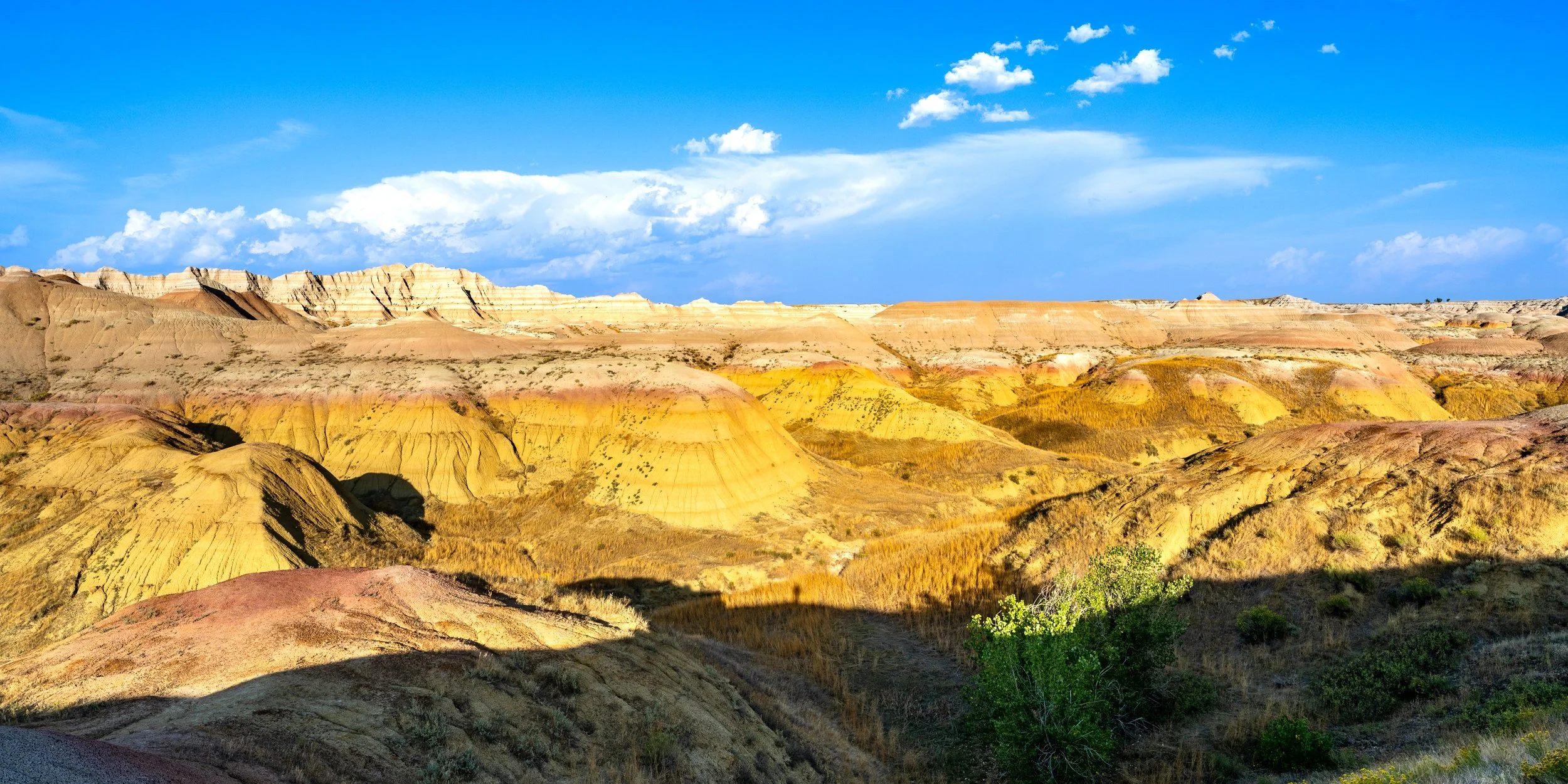 Yellow Mounds Area Nearing Sunset