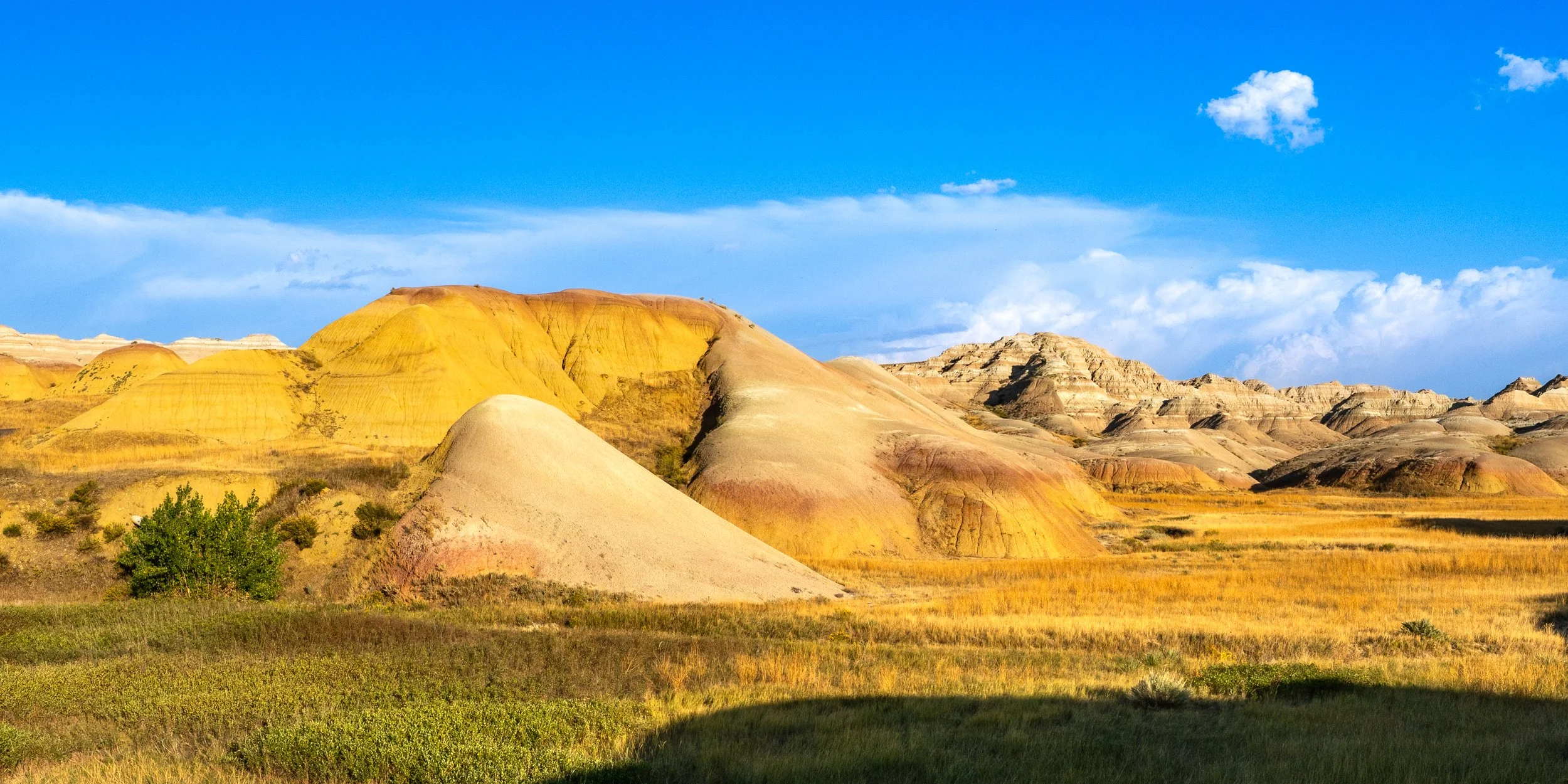 Yellow Mounds Area Nearing Sunset