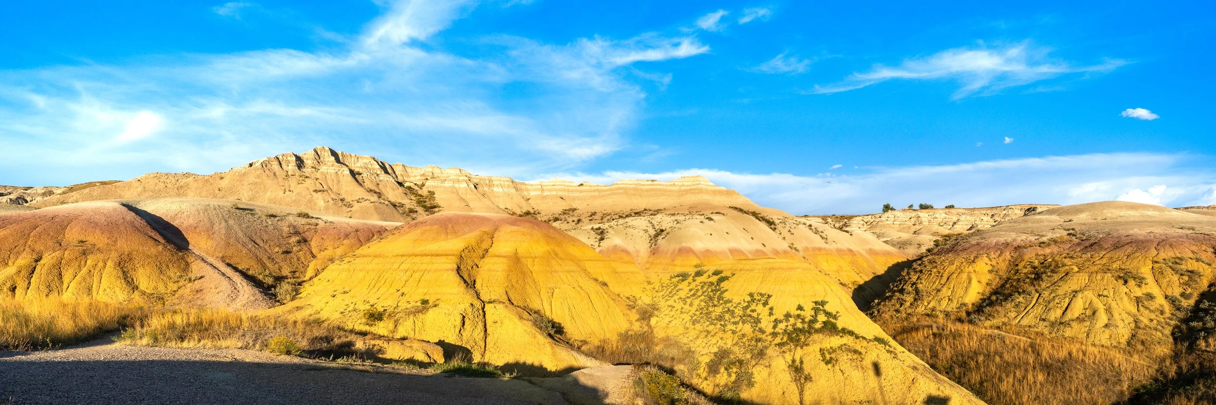 Yellow Mounds Area Nearing Sunset
