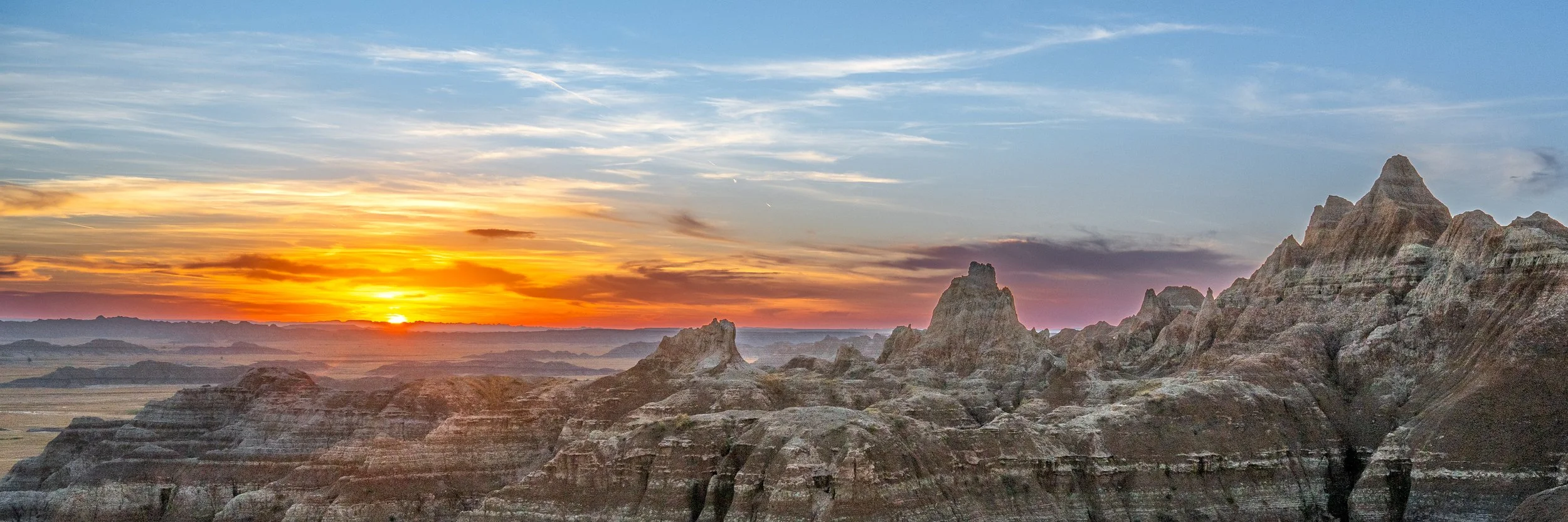 Sunset View from Norbeck Pass