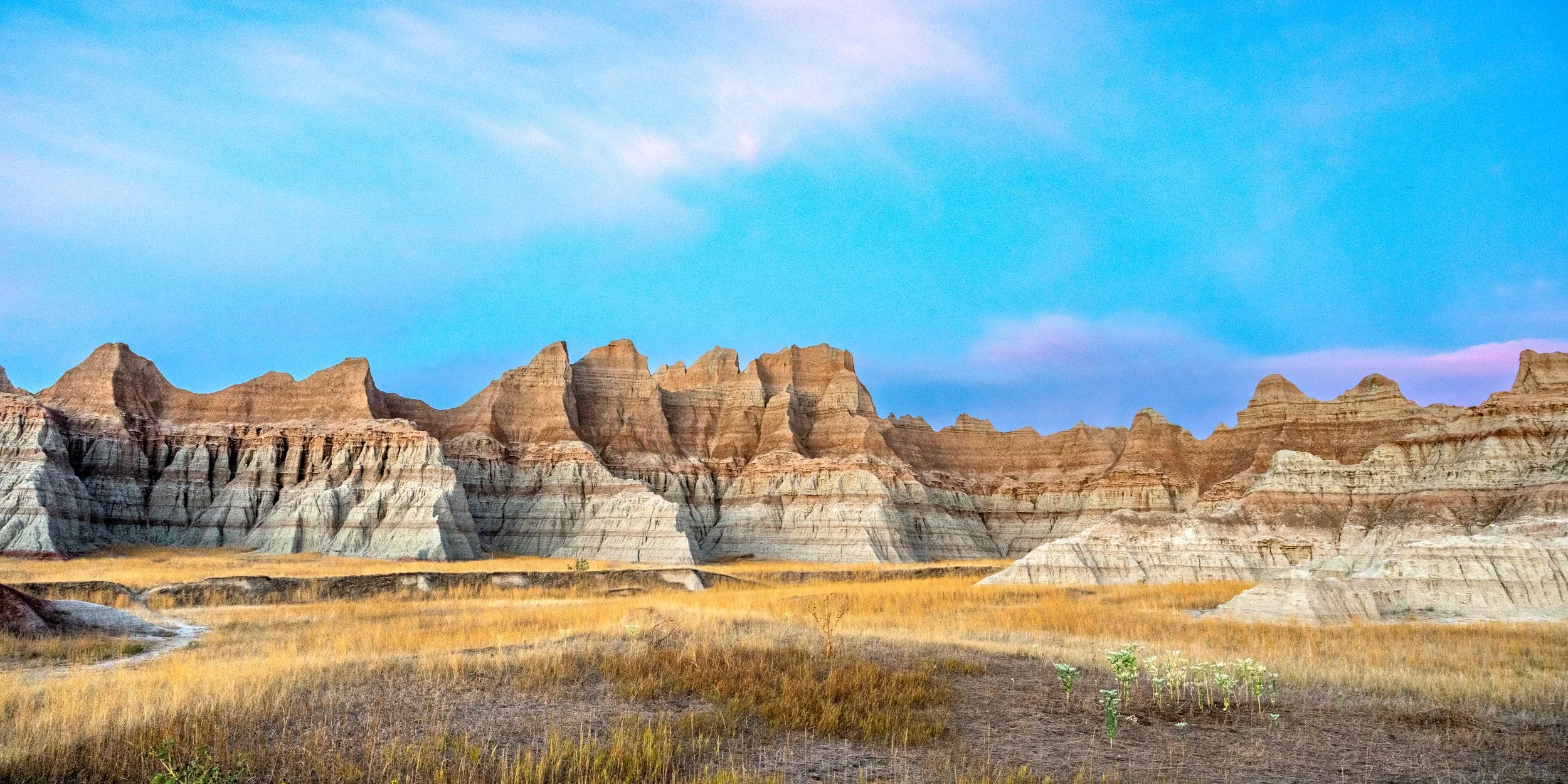 Post Sunset View between Saddle Pass and Cedar Pass