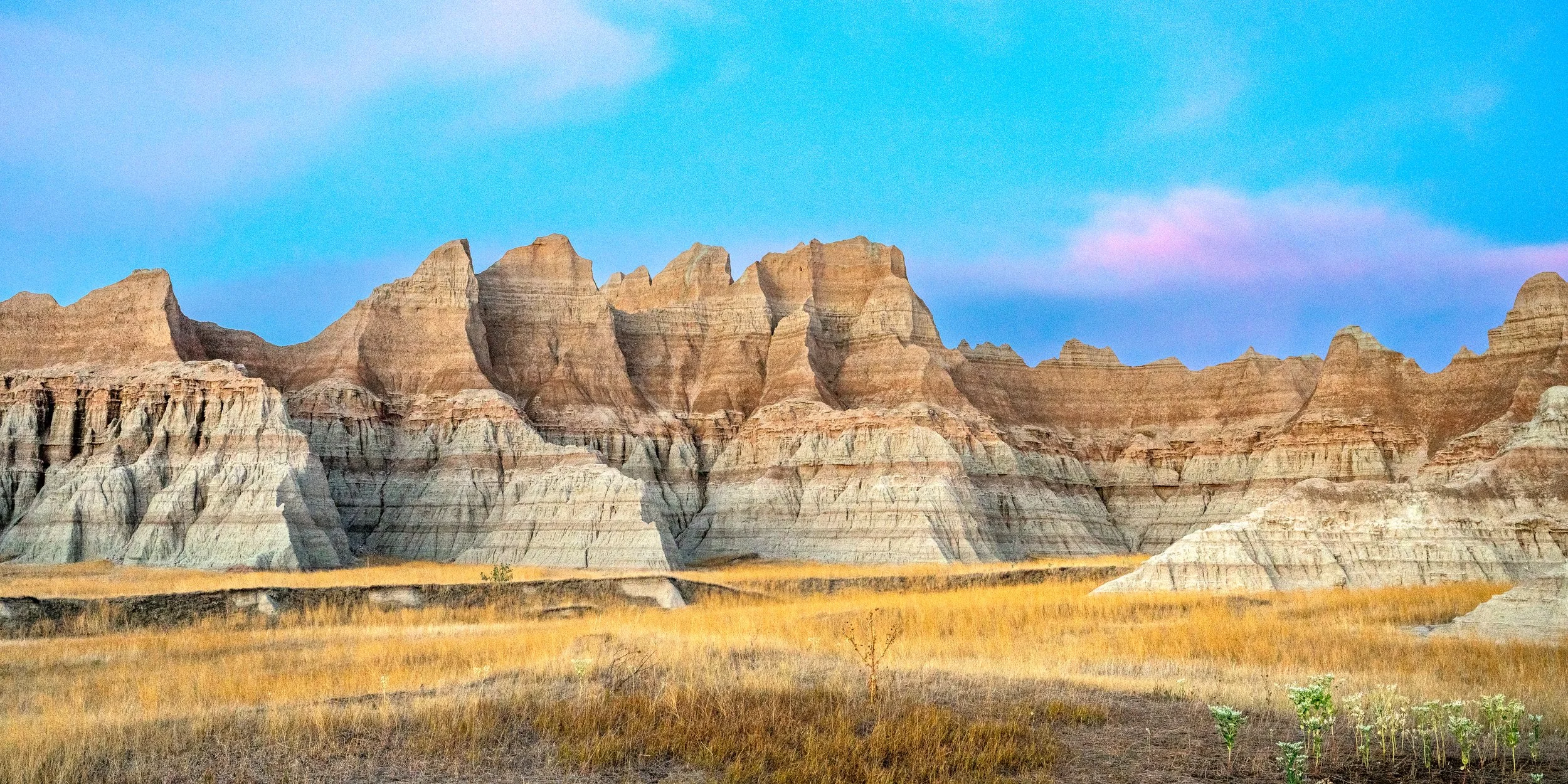 Post Sunset View between Saddle Pass and Cedar Pass