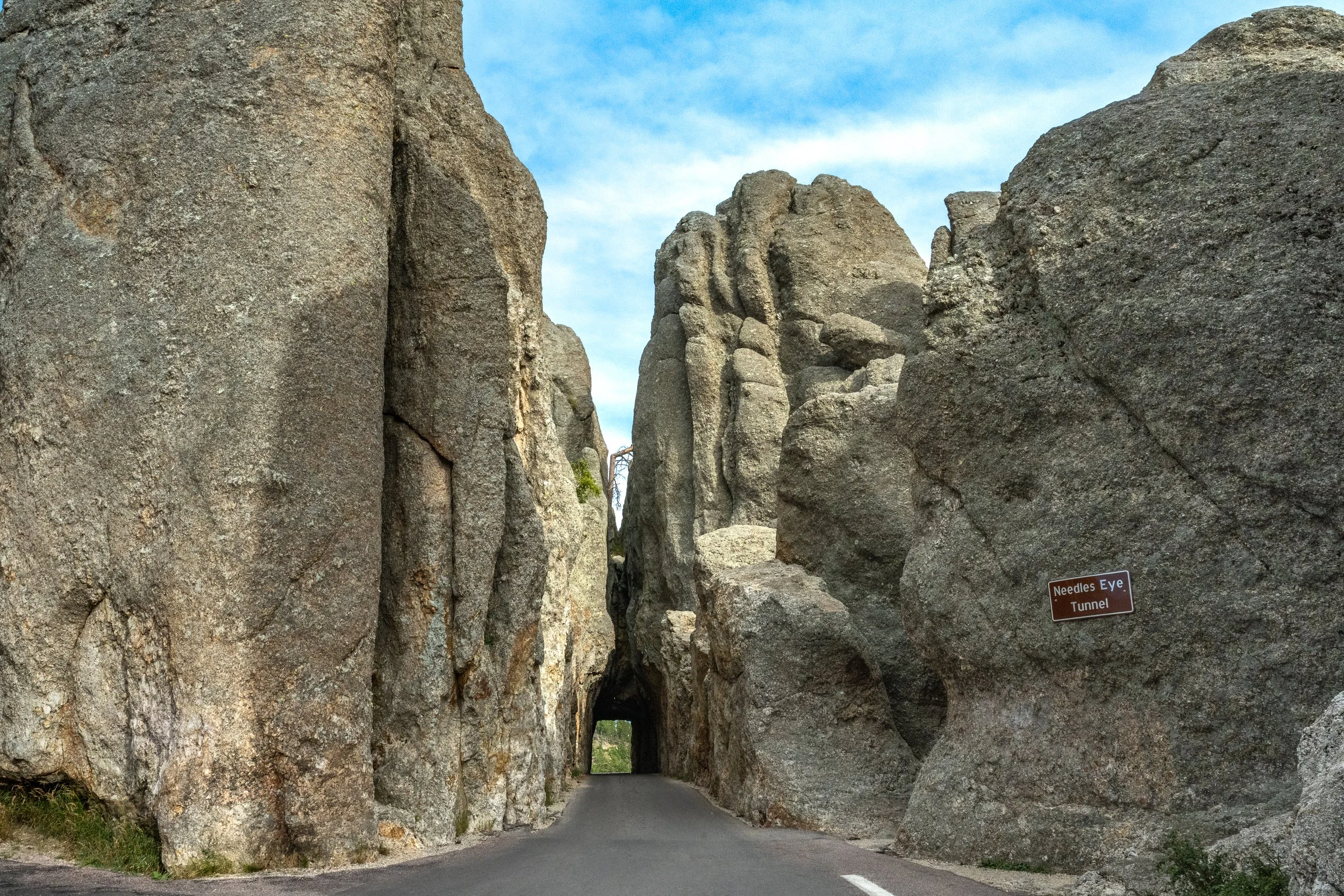 West End of Needles Eye Tunnel 