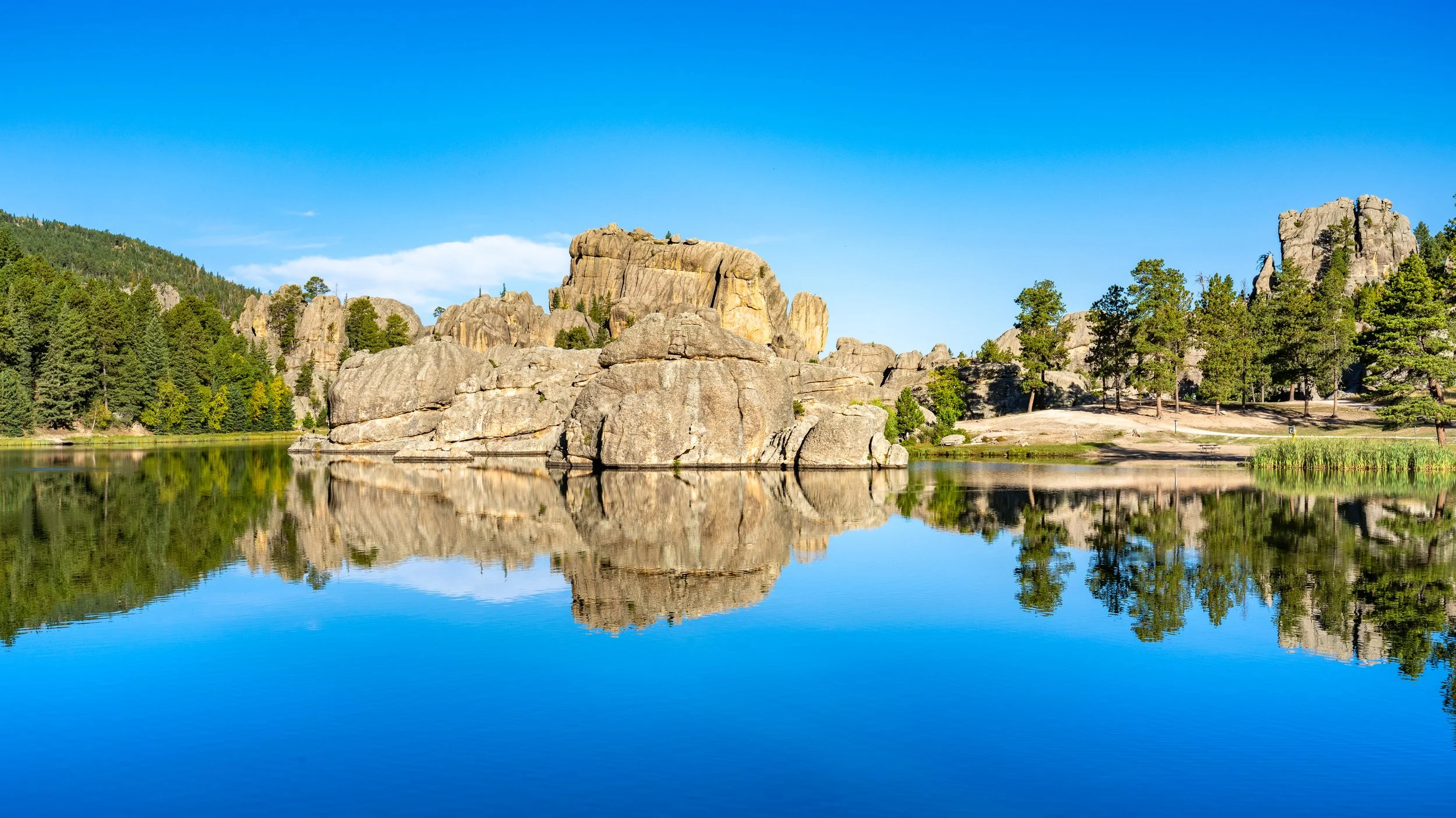 Sunrise at Sylvan Lake