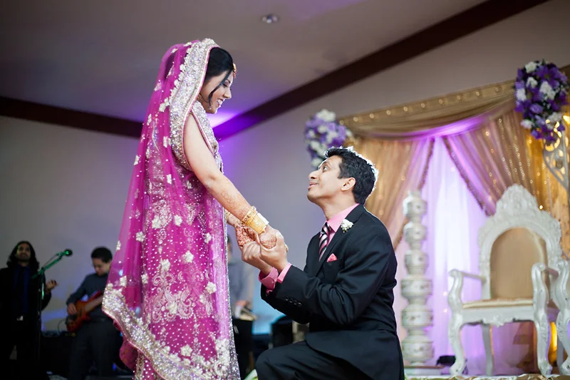 jennifer & abir - reception