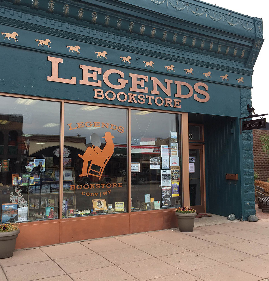 Legends Bookstore, Cody, Wyoming