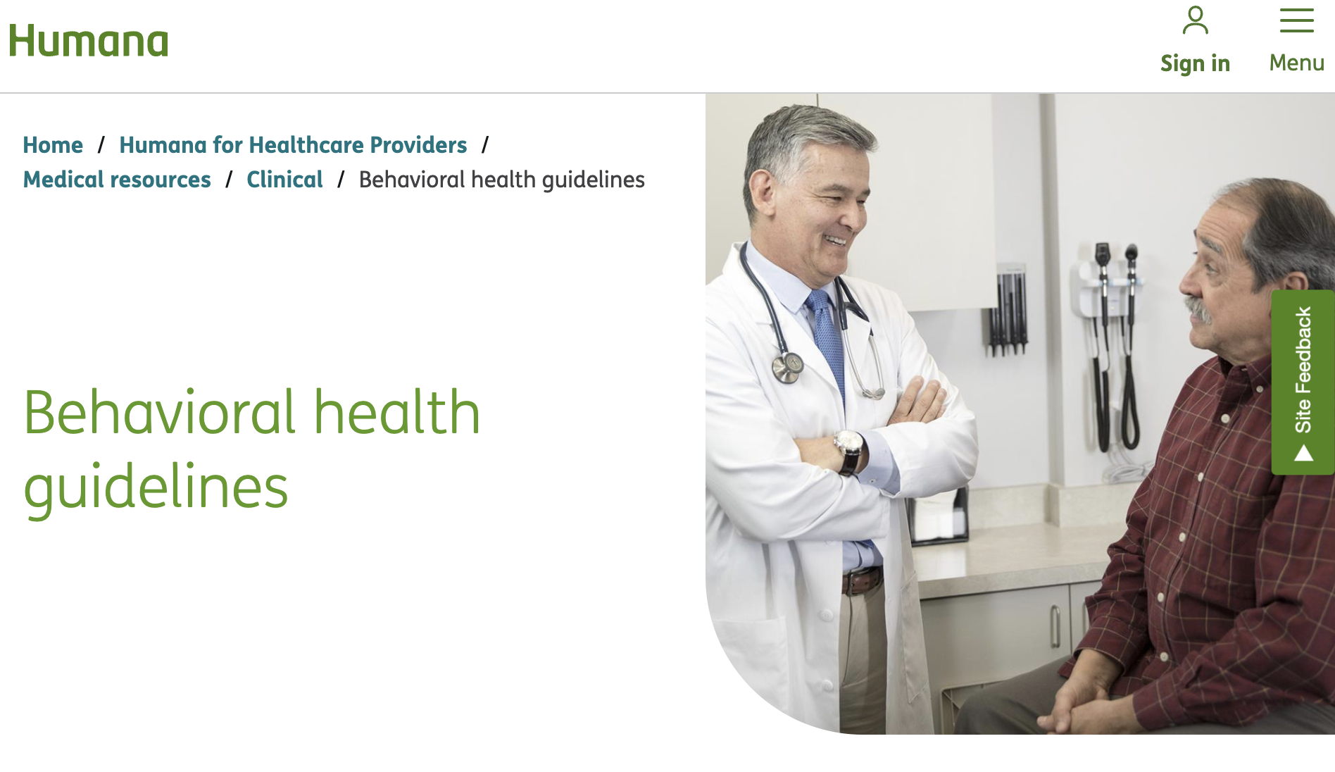 How to Use Humana's Clinical Guidelines for Behavioral Health in Your