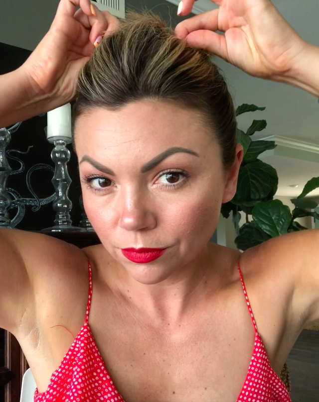 Quick Updo Style for Short Hair