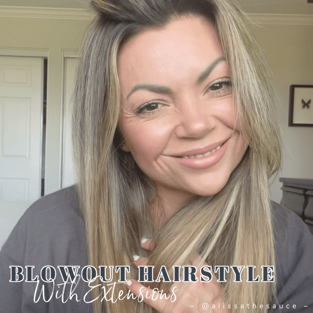 Blowout Hairstyle with Extensions — Alissa Grossi | Everyday Hair