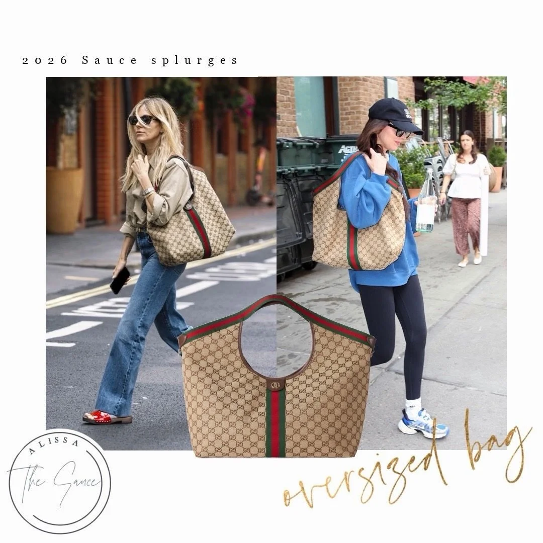 An oversized slouchy bag is everything for 2026 🩷  The perfect bag for on the go or a chic carry on for travel
I have been obsessed with smaller bags but let&rsquo;s be realistic, I couldn&rsquo;t carry everything 
This is the splurge I&rsquo;m eyei