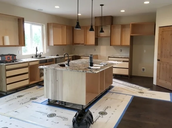 Rustic Kitchen Install