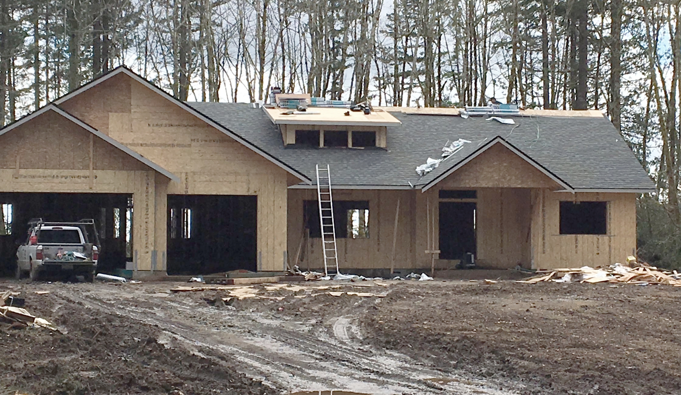 Custom Home, Under Construction