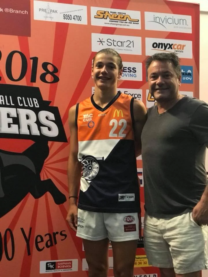 Ben Morgan named captain of the Calder Cannons Under 16 squad