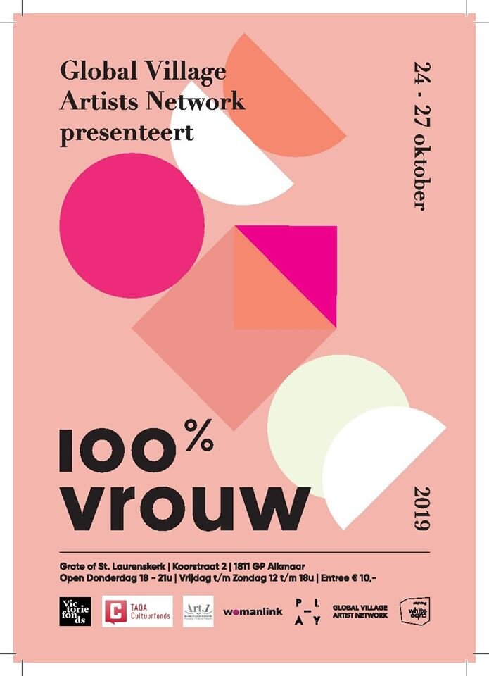 100% Vrouw Exhibition Alkmaar 2019